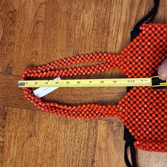 TOPSHOP Beaded Heart purse - Picture 10 of 10